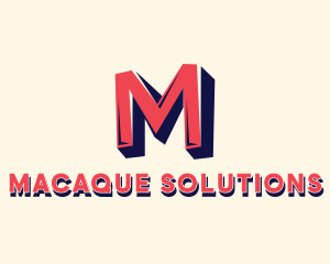 Generic Startup Brand Letter M logo design