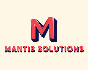 Generic Startup Brand Letter M logo design