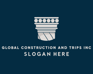 Pillar Foundation Construction Logo
