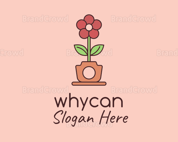 Flower Pot Photography Logo