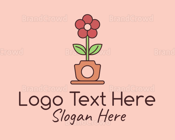 Flower Pot Photography Logo