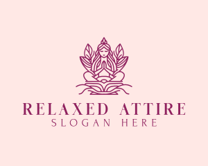 Yoga Meditation Relaxation logo design