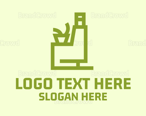 Eco Sofa Chair Logo