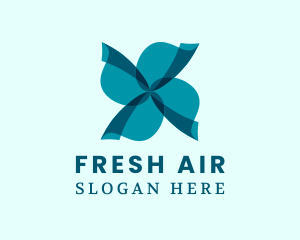 Air Vent Propeller logo design