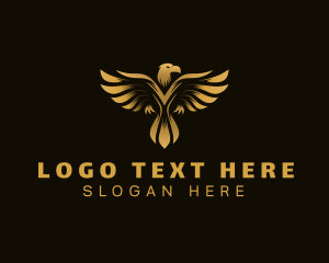 Falcon - Phoenix Eagle Bird logo design