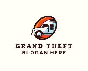 Logistic - Logistics Truck Transport logo design