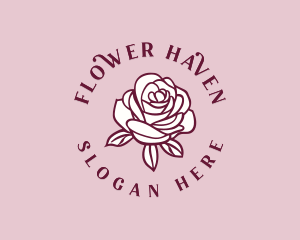 Flower Rose Boutique logo design