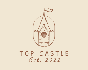 Princess Castle Tower logo design