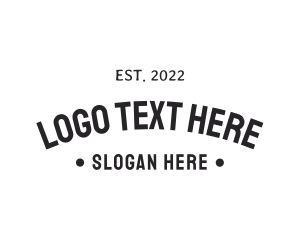 Clothing Line - Simple  Modern Wordmark logo design