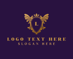 University - Elegant Eagle Heraldry logo design