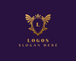 Elegant Eagle Heraldry Logo