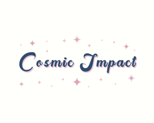 Cosmic Sparkle Boutique logo design