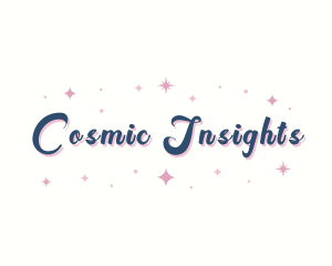 Cosmic Sparkle Boutique logo design