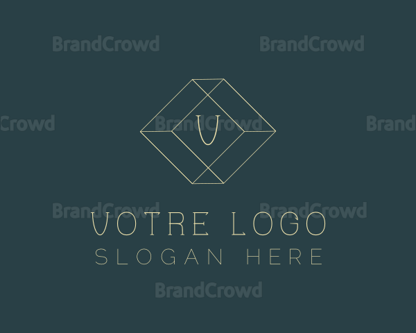 Elegant Diamond Jewelry Logo