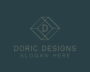 Elegant Diamond Jewelry logo design