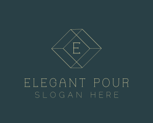 Elegant Diamond Jewelry logo design