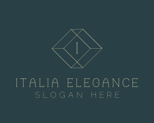 Elegant Diamond Jewelry logo design