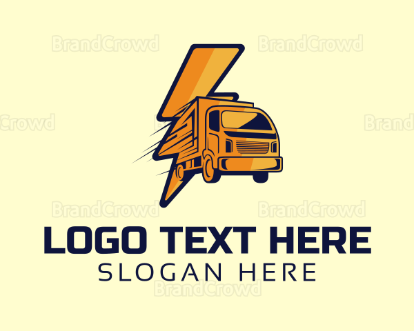 Lightning Fast Courier Logo