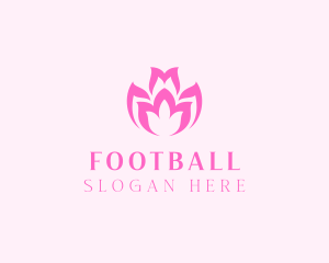 Pink - Pink Flower Bloom logo design