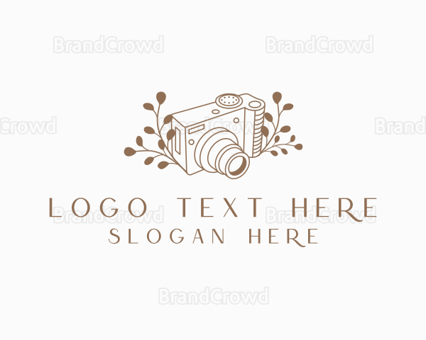 Rustic Photo Camera Logo