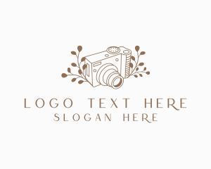 Hobby - Rustic Photo Camera logo design