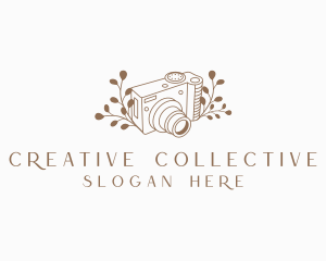 Rustic Photo Camera logo design