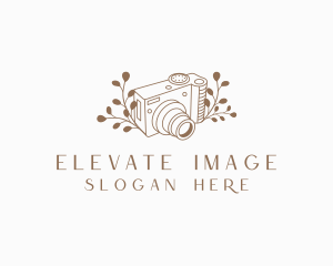 Rustic Photo Camera logo design