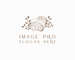 Rustic Photo Camera logo design