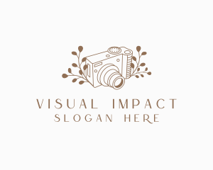 Image - Rustic Photo Camera logo design