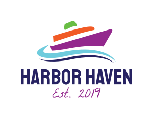 Harbor - Sea Yacht Sailing logo design