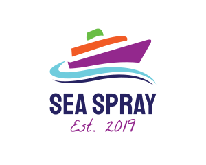 Sea Yacht Sailing logo design