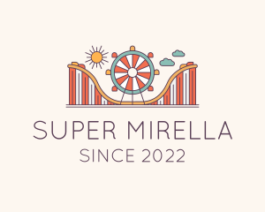 Fun Fair Amusement Park  logo design