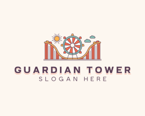 Fun Fair Amusement Park  logo design