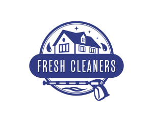 Roof Gutter Cleaner logo design