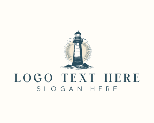 Guidance - Beacon Navigation Lighthouse logo design