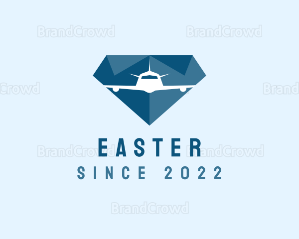 Blue Diamond Airline Logo