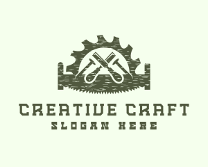 Workshop - Green Carpentry Workshop logo design