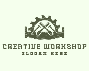 Workshop - Green Carpentry Workshop logo design