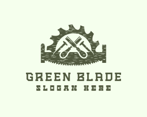 Green Carpentry Workshop logo design