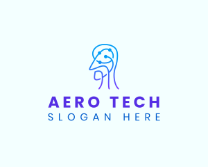 AI Tech Robotics logo design