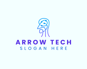 AI Tech Robotics logo design