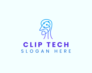 AI Tech Robotics logo design