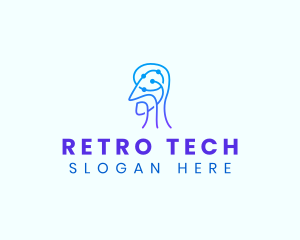 AI Tech Robotics logo design