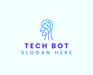 AI Tech Robotics logo design