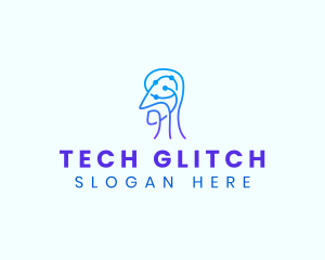 AI Tech Robotics logo design