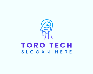 AI Tech Robotics logo design