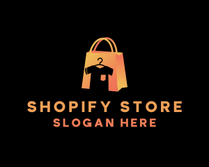 Shopping Bag Clothing logo design