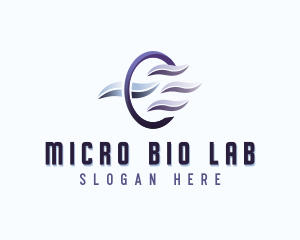 Biotech Waves Laboratory logo design