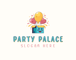 Box Party Fiesta logo design