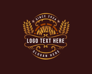 Beer - Liquor Barrel Brewing logo design